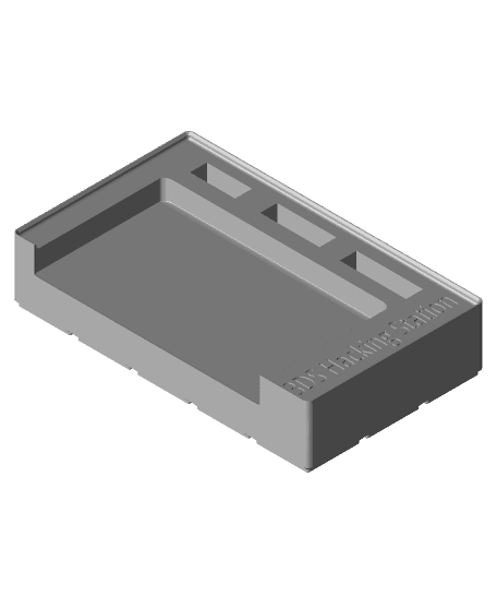 Gridfinity 3DS Hacking Station.stl 3d model