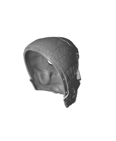 Skullified Deadpool Helmet + Mask 3D Printer File STL 3d model