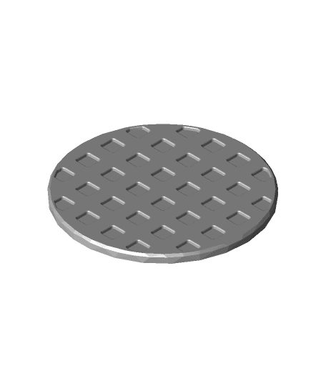 Waffle Coaster 3d model