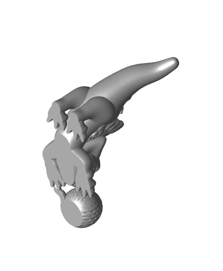 Playful Mischief Dragon Moments 3d model