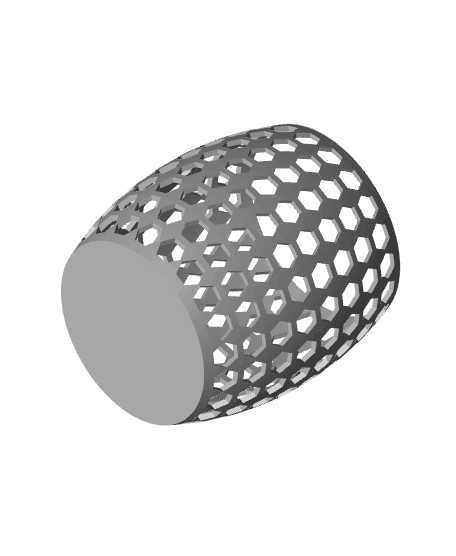 Pen holder Hex  3d model