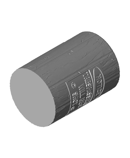 Fence Post Sign Beer Can Holders - Set 1 3d model