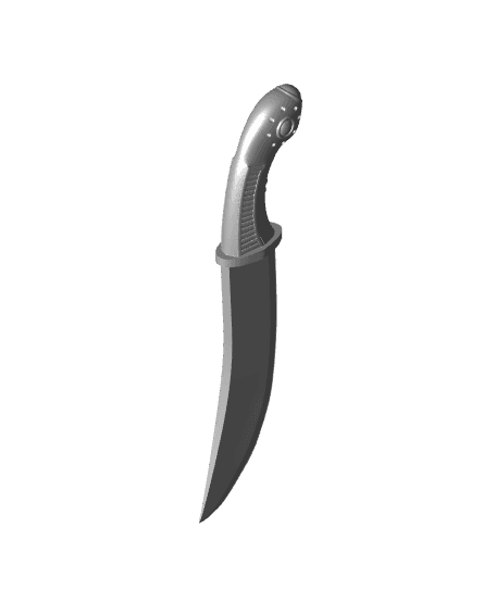 One piece ace dagger 3d model