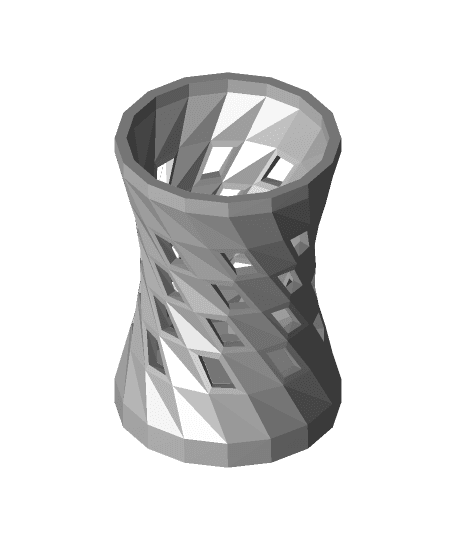 DECORATIVE VASE 3d model