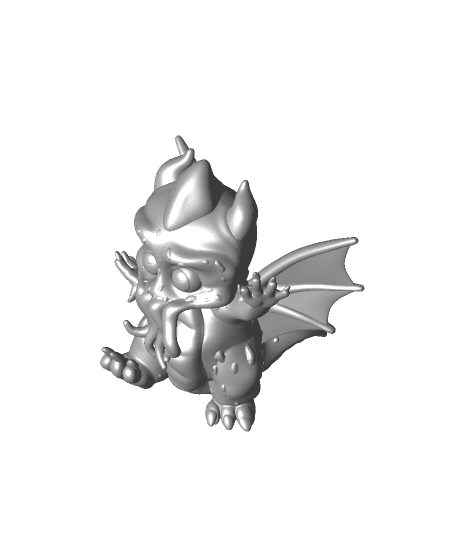 Baby Cthulhu, version 1 3d model