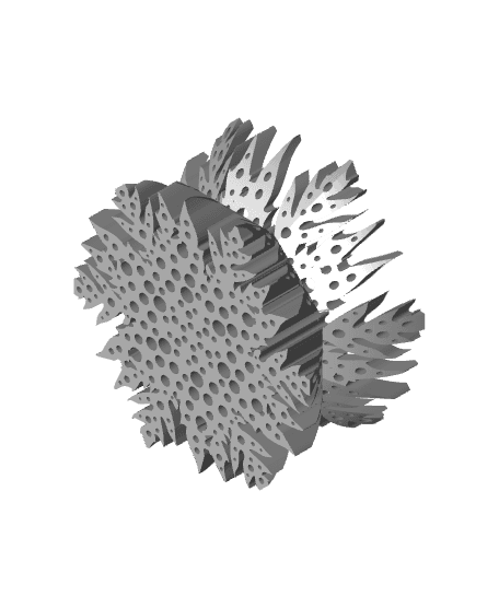 METEORITE IMPACT CRATER BOWL 3d model