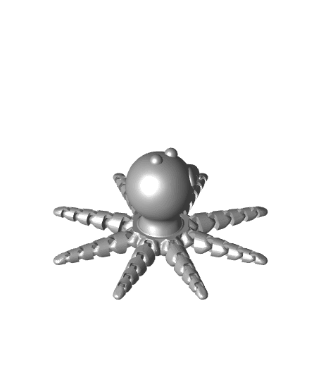 Octillery - Articulated - Pokemon 3d model