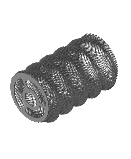 SPRINGY MULTISHADE RippleMesh 3d model