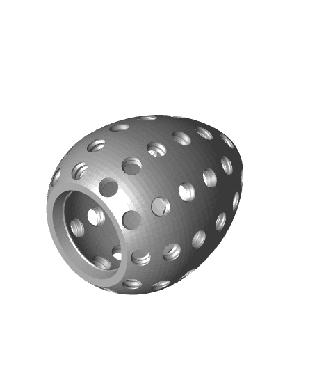 ANNOYING EGG - FIN EGG - EASTER EGG - 57 BOLTS, GIFT BOX 3d model