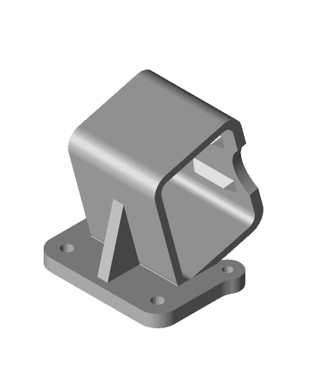 Pirx Mini Caddx Peanut Mount 3d model