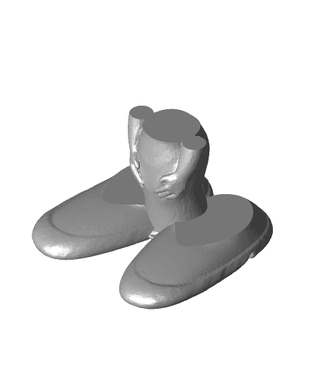 Marge Simpson Bust 3d model