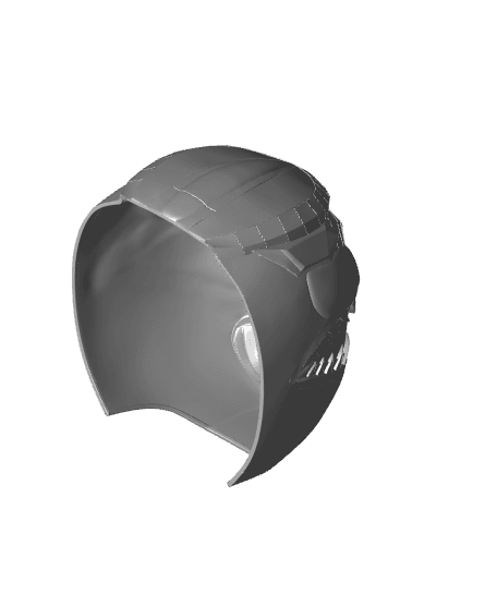 Red Dragon Thunderzord Helmet  3d model