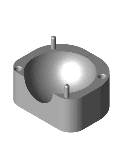 Candle Mold 3d model