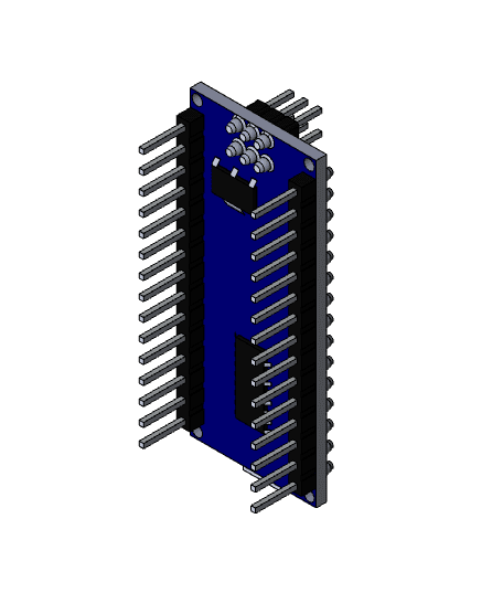 Arduino Nano 3d model