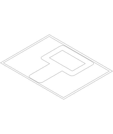 LCD Thermostat Holder 3d model