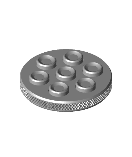 Small 7 Disc Clickit  3d model