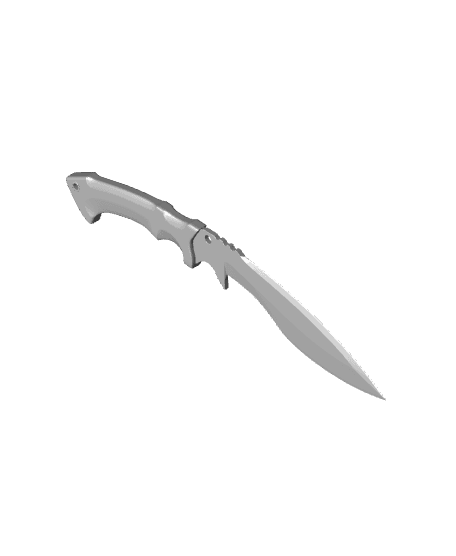 Kukri knife CSGO 3d model