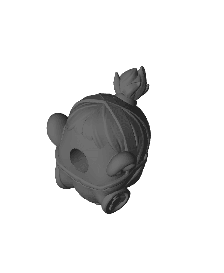 Li'l Roadhog - #MASKtober - Overwatch Game Fanart Collectible 3d model