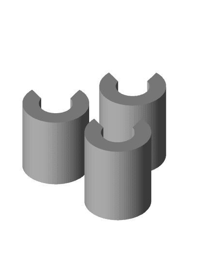 K1 Z Screw Spacers 3d model