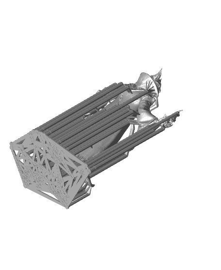 Darius the sorcerer Cat 3d model