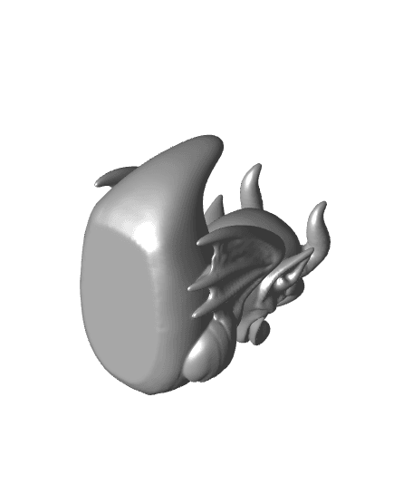 Halloween Gargoyle Duck 3d model