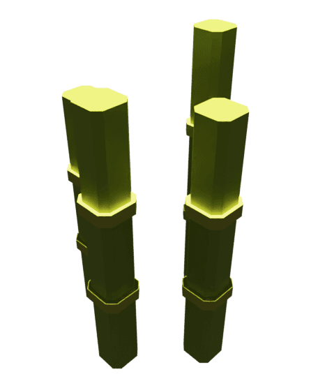 Bamboo_Mid.blend 3d model