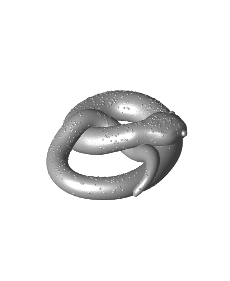 Pretzel Snake 3d model