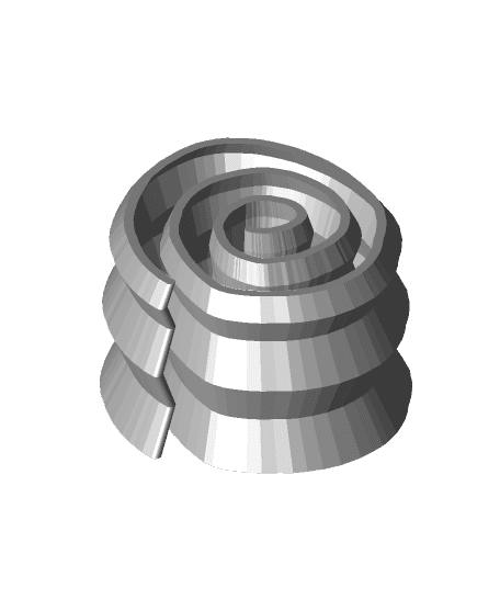 Freehand Spiral 3d model