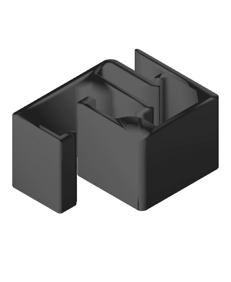 Sliding door catch v1.3mf 3d model