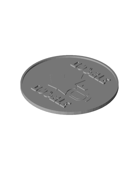 Canadian Double Double Coaster 3d model