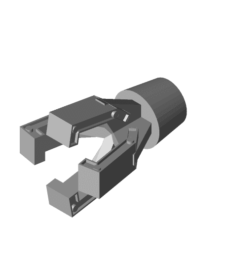 Robot Gripper 2/4 finger 3d model