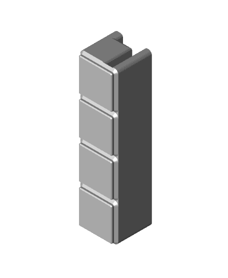 Inspection Mirror open ended 1x4 and close ended 1x5 3d model