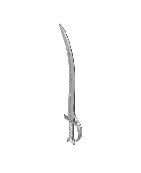 Moon-Touched Sabre 3d model