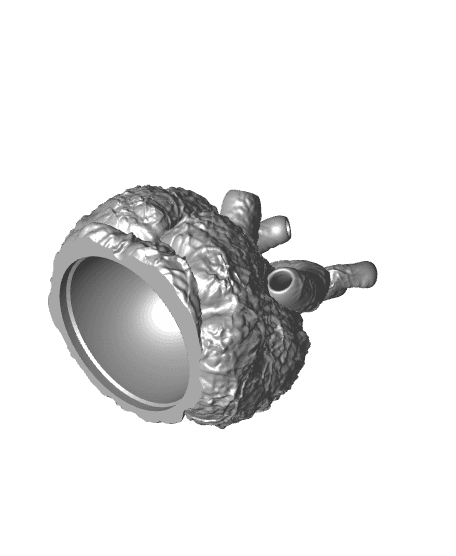 Dragon Heart Trophy 3d model