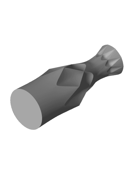 Fondi Vase – Contemporary Geometric Chic 3d model