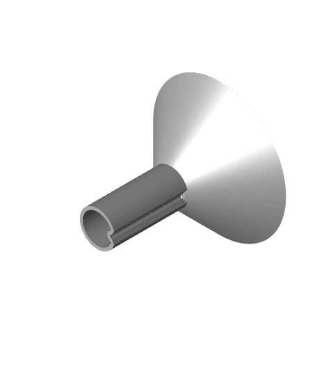 Funnel for little bottles  3d model