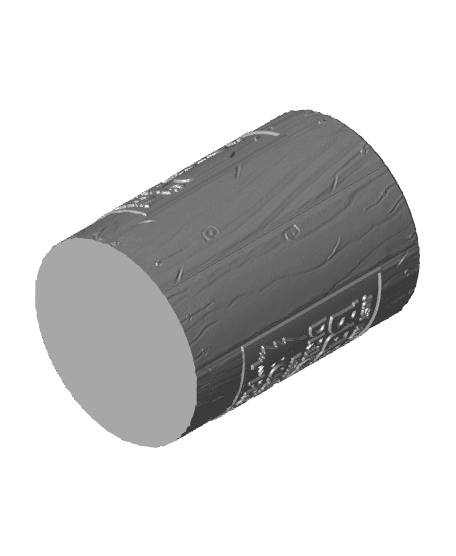 Camping Problem Can Holder / Beer Koozie 3d model