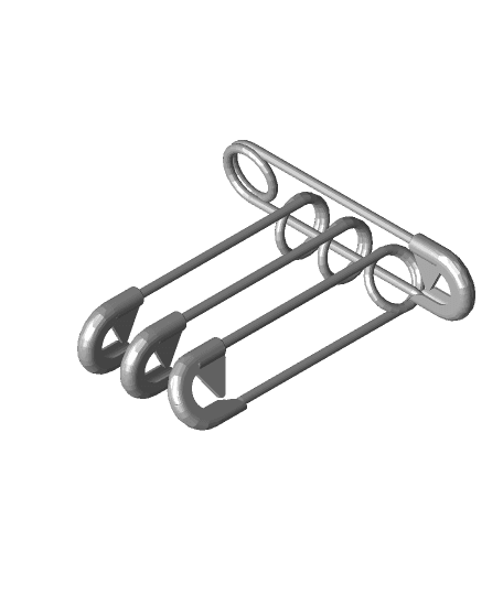 safety pins.stl 3d model