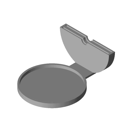 Cafelat Robot tamper and screen holder 3d model