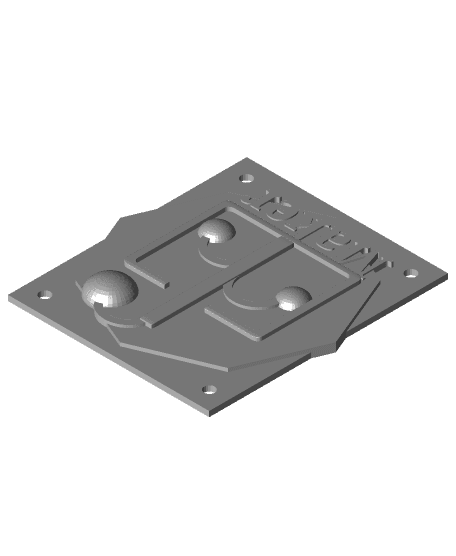 FHW: Maker Millwright Logo v2 3d model