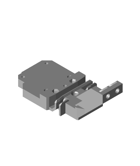 Prusa MK3 & Bear Hotend cooling jig and test bench 3d model