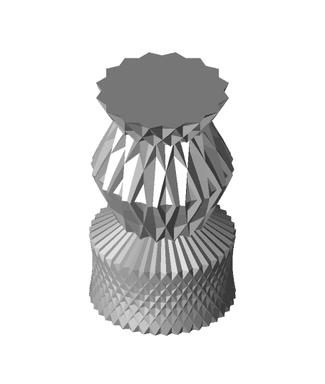 Bomb Vase 3d model