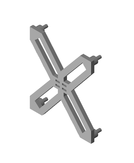 Basic Mount for Rasperry Pi 4  3d model