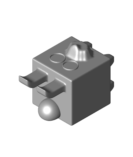 Cube Rabbit 3d model