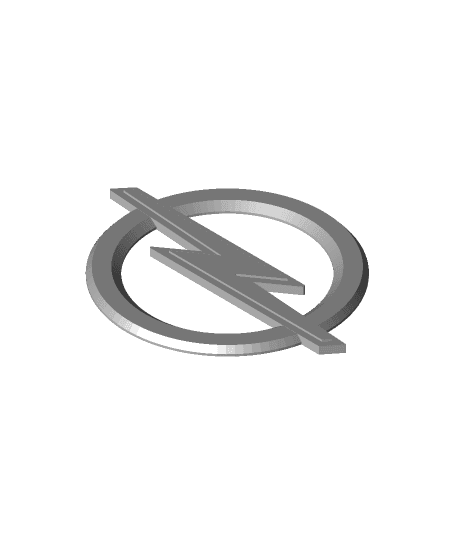 Opel Logo 🚗 3d model