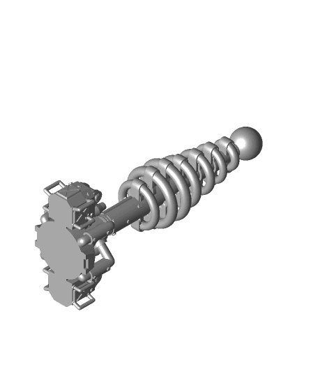 Tesla Coil - Dr Frankensteins Monster - PRESUPPORTED - Illustrated and Stats - 32mm scale			 3d model