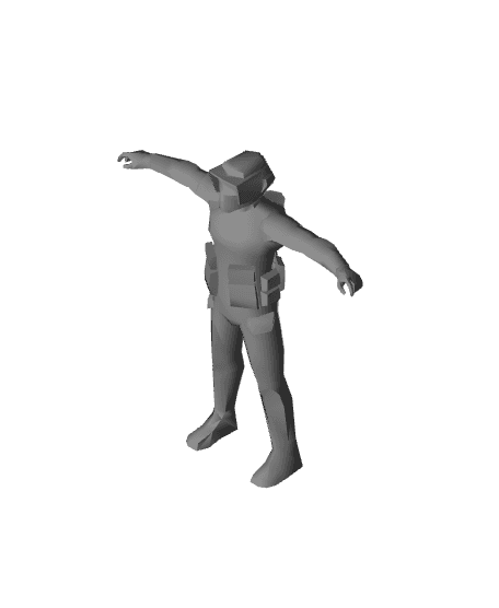 BARC trooper 3d model