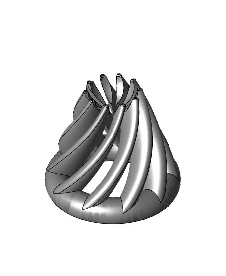 Steep Spiral 3d model