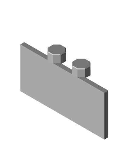 Shelf Std 25mm.stl 3d model