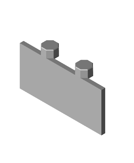 Shelf Std 36mm.stl 3d model